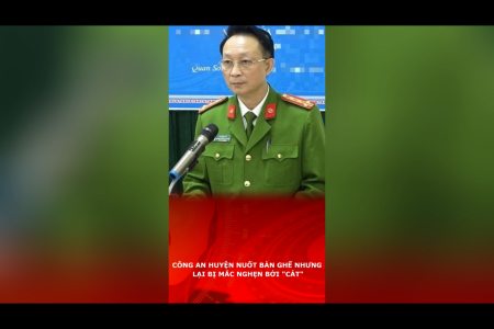 Công an huyện “nuốt” bàn ghế nhưng lại bị mắc nghẹn bởi “cát”!