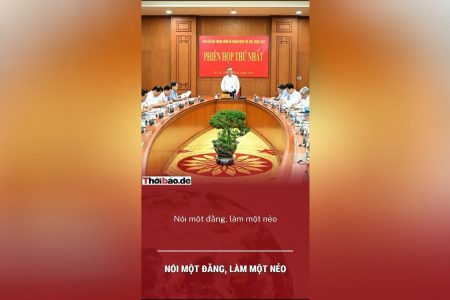 NÓI MỘT ĐẰNG, LÀM MỘT NẺO