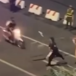 Police stop traffic-violating vehicles at “all costs” – brave action or unnecessary risk?