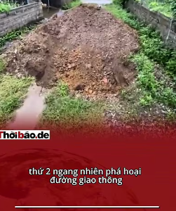 AN NINH HÒA BÌNH ĐÀO HỐ CHẶN ĐƯỜNG: VÔ HỌC, VÔ NHÂN TÍNH, COI THƯỜNG PHÁP LUẬT