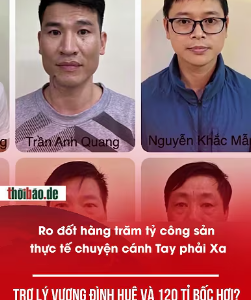 TRỢ LÝ VƯƠNG ĐÌNH HUỆ VÀ 120 TỈ BỐC HƠI?