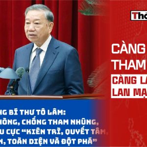 CÀNG CHỐNG THAM NHŨNG CÀNG LAN NHANH, LAN MẠNH