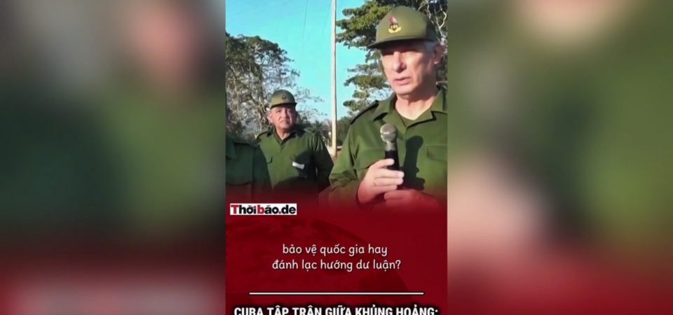 Cuba tập trận giữa khủng hoảng: bảo vệ quốc gia hay đánh lạc hướng dư luận?