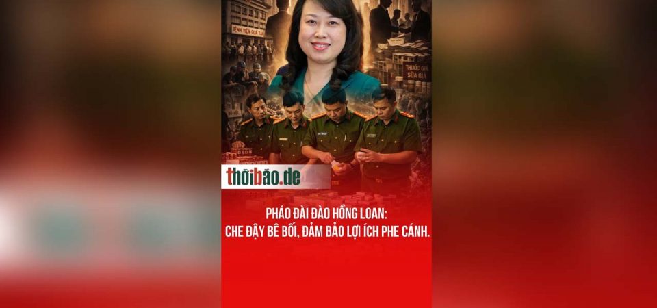 Pháo đài Đào Hồng Loan: Che đậy bê bối, đảm bảo lợi ích phe cánh.