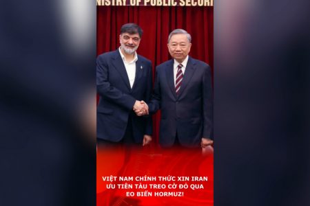 Việt Nam Chính Thức Xin Iran Ưu Tiên Tàu Treo Cờ Đỏ Qua Eo Biển Hormuz!