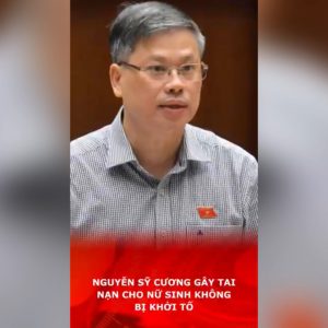 Nguyễn Sỹ Cương gây tai nạn cho nữ sinh không bị khởi tố