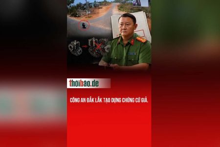 Công an Đắk Lắk tạo dựng chứng cứ giả.