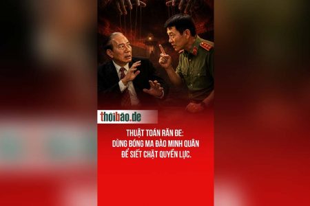 Thuật toán răn đe: Dùng bóng ma Đào Minh Quân để siết chặt quyền lực.