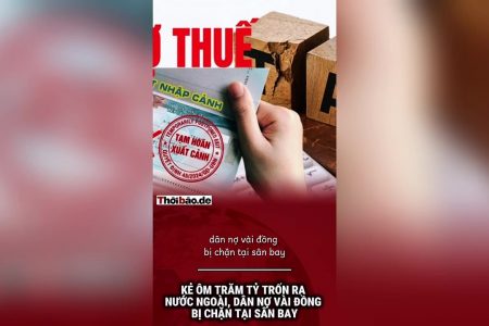 Kẻ ôm trăm tỷ trốn ra nước ngoài, dân nợ vài đồng bị chặn tại sân bay