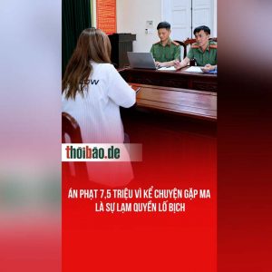 Án phạt 7,5 triệu vì kể chuyện gặp ma là sự lạm quyền lố bịch