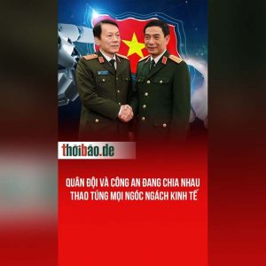Quân đội và công an đang chia nhau thao túng mọi ngóc ngách kinh tế