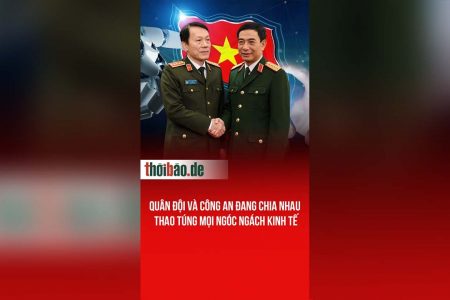 Quân đội và công an đang chia nhau thao túng mọi ngóc ngách kinh tế