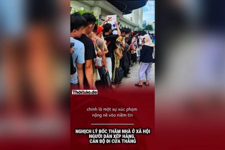 Nghịch lý bốc thăm nhà ở xã hội Hà Nội: Người dân xếp hàng, cán bộ đi cửa thẳng