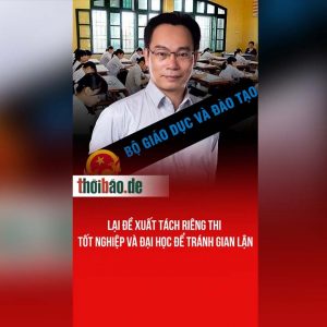 Lại đề xuất tách riêng thi Tốt nghiệp và Đại học để tránh gian lận