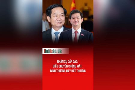 Nhân sự cấp cao: Điều chuyển chóng mặt, bình thường hay bất thường