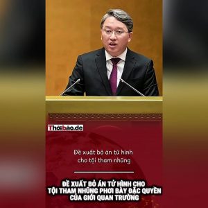 Đề xuất bỏ án tử hình cho tội tham nhũng phơi bày đặc quyền của giới quan trường