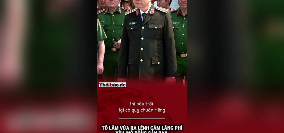 Tô Lâm vừa ra lệnh cấm lãng phí vừa mở rộng sân bay của Bộ Công an