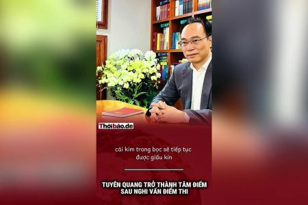 Tuyên Quang trở thành tâm điểm sau nghi vấn điểm thi