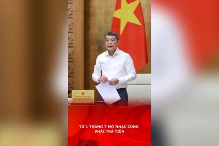Từ 1 tháng 7, mở nhạc cũng phải trả tiền