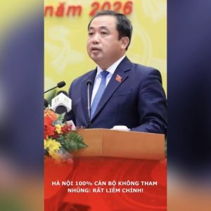 Hà Nội 100% cán bộ không tham nhũng: Rất liêm chính!