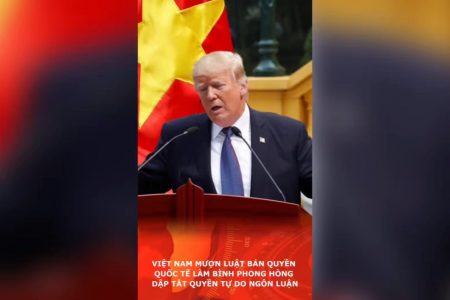 Việt Nam mượn luật bản quyền quốc tế làm bình phong hòng dập tắt quyền tự do ngôn luận