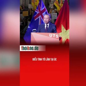 Biểu tình Tô Lâm tại Úc