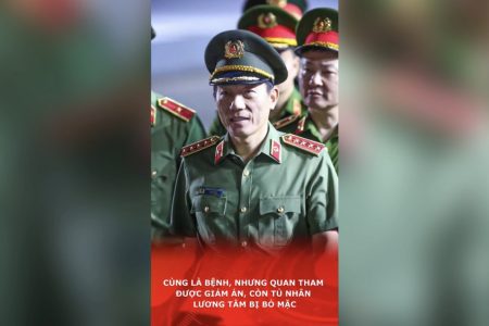 Cùng là bệnh, nhưng quan tham được giảm án, còn tù nhân lương tâm bị bỏ mặc