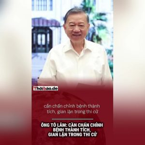 Sr. Tô Lâm: Es necesario poner freno a la obsesión por los resultados y al fraude en los exámenes