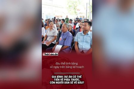 Gia Bình: Dự án có thể tiến về phía trước, còn người dân sẽ đi về đâu