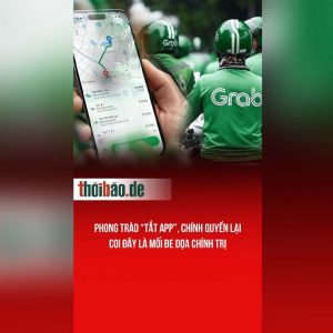 Phong trào “tắt app”, chính quyền lại coi đây là mối đe dọa chính trị