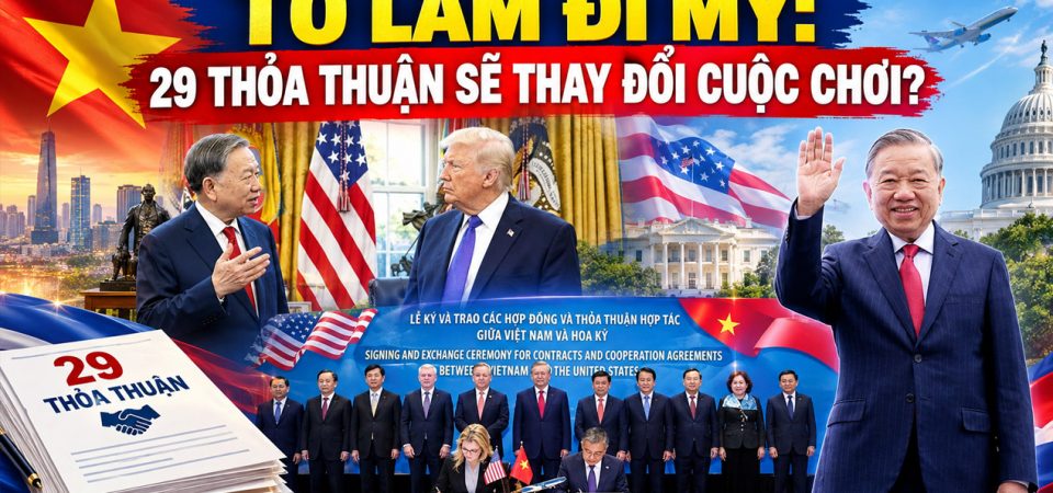 Tô Lâm đi Mỹ: 29 thỏa thuận sẽ thay đổi cuộc chơi?