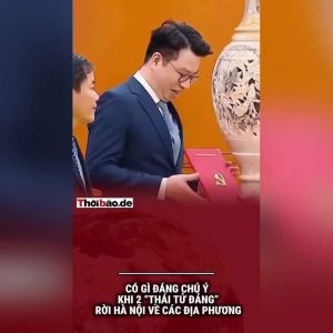 Có gì đáng chú ý khi hai ‚thái tử Đảng‘ rời Hà Nội về các địa phương