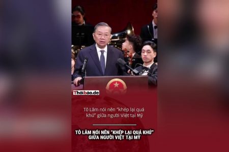 Tô Lâm aboga por «dejar atrás el pasado» entre los vietnamitas residentes en Estados Unidos
