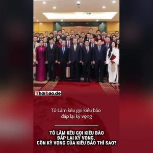 Tô Lâm insta a la diáspora a estar a la altura de las expectativas, pero ¿qué hay de las expectativas de la propia diáspora?