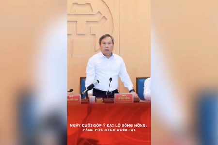 Ngày cuối góp ý Đại lộ sông Hồng: Cánh cửa đang khép lại