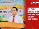 Từ chối không nhận chức Hiệu trưởng sau sáp nhập trường