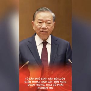 Tô Lâm phê bình cán bộ lướt điện thoại, ngủ gật: Hội nghị quan trọng, thái độ phải nghiêm túc