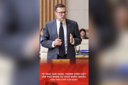 Từ trại tạm giam, thành viên Việt Tân phủ nhận tự vượt biên: Nhiều câu hỏi chờ lời giải