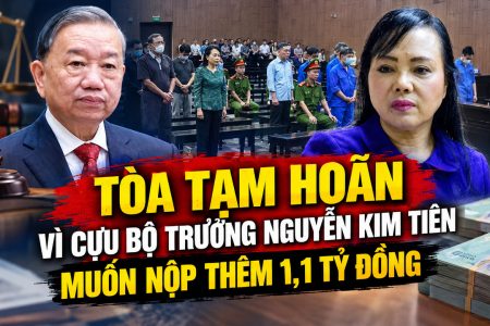 Tòa tạm hoãn vì cựu Bộ trưởng Nguyễn Kim Tiến muốn nộp thêm 1,1 tỷ đồng