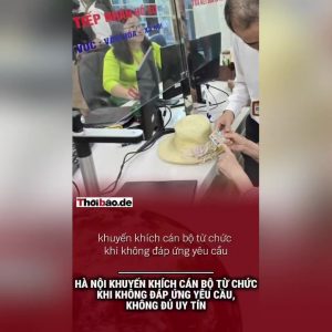 Hà Nội khuyến khích cán bộ từ chức khi không đáp ứng yêu cầu, không đủ uy tín