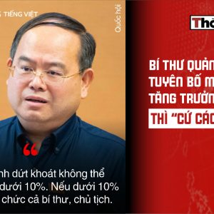 Bí thư Quảng Ninh tuyên bố mạnh: Tăng trưởng dưới 10% thì “cứ cách chức”
