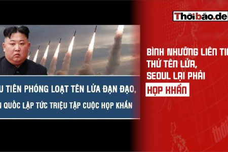 平壤接連試射飛彈，首爾再度召開緊急會議